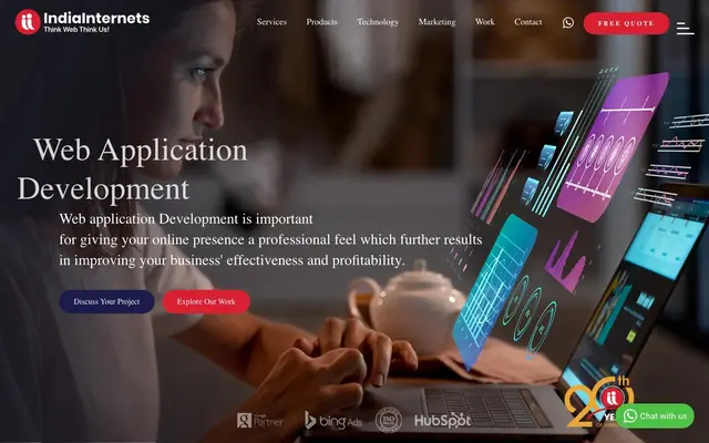 Alliance Web Solution Pvt. Ltd. - IndiaInternets website