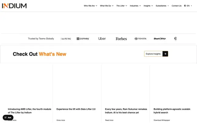 Indium | OLYMPIA TECH PARK website