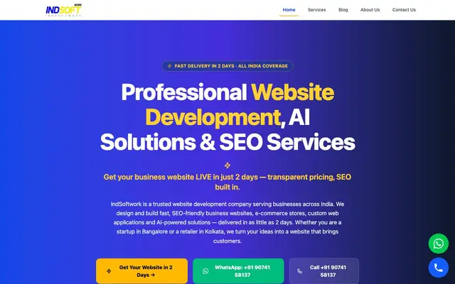IndSoftwork website