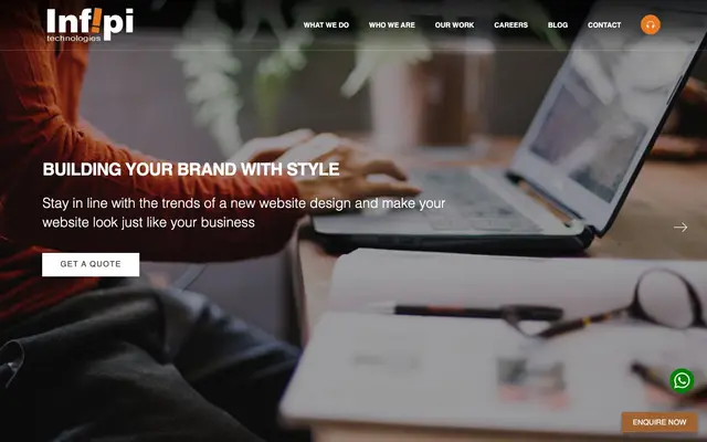 InFiPi Technologies website