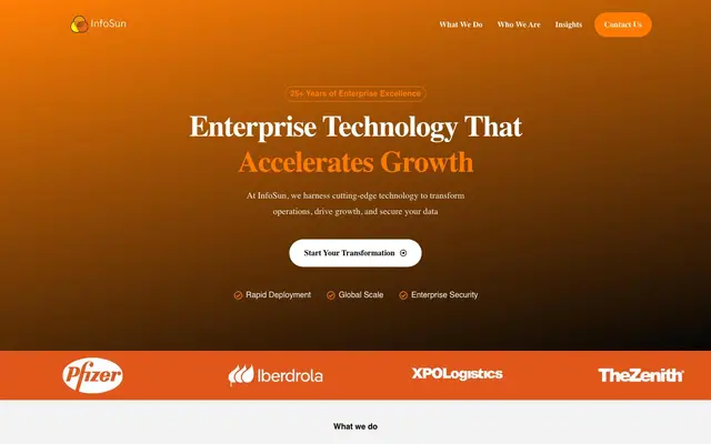 Infosun Technologies Private Limited - Chennai website