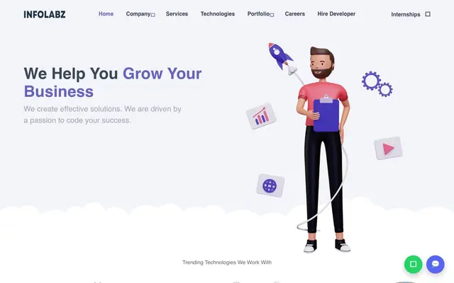 InfoLabz website