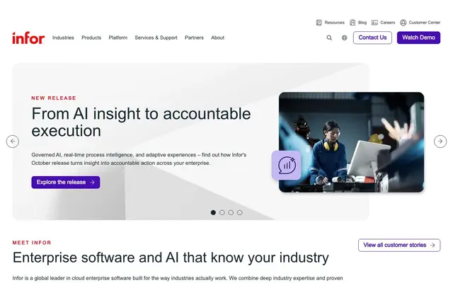 Infor (India) Private Limited website