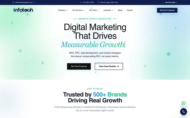 INFOTECH AGENCY website