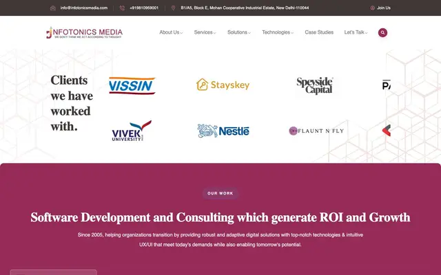 Infotonics media website