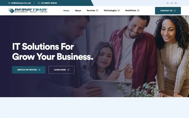 INFO SOFTWARE DEVELOPMENT PRIVATE LIMITED website