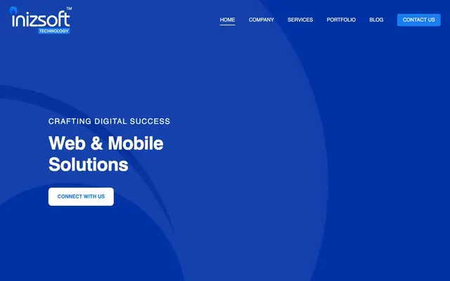 Inizsoft Technology website