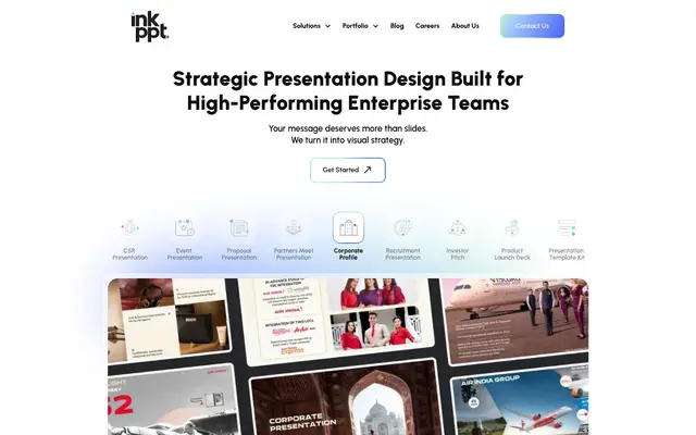 INK PPT website