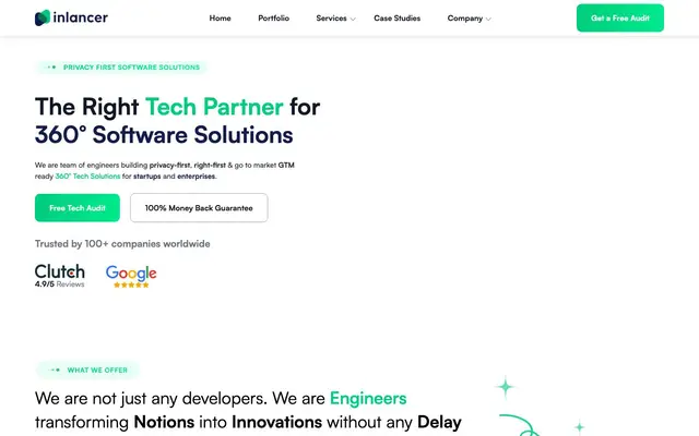 Inlancer Technologies LLP website