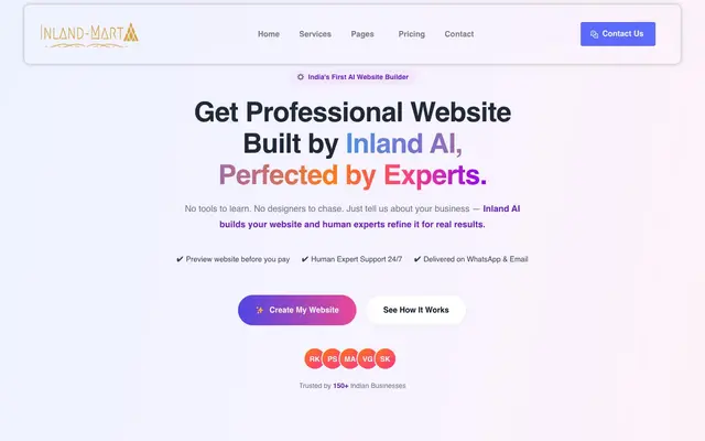 Inland Website Designing website