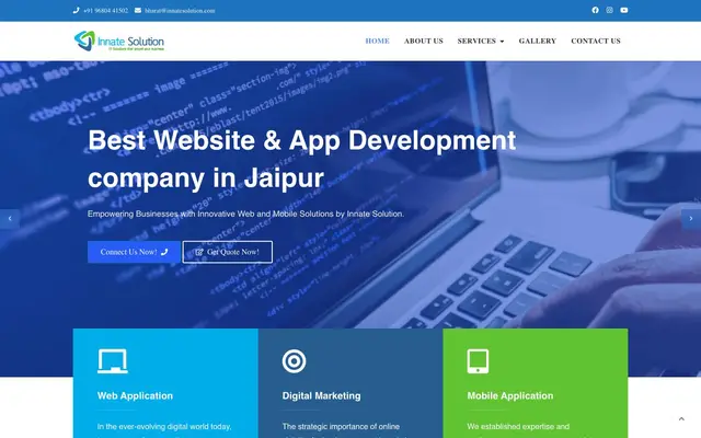 Innate Solution website