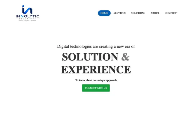 Innolytic Solutions website