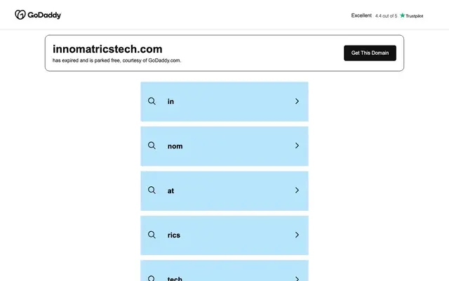 Innomatrics Technologies website