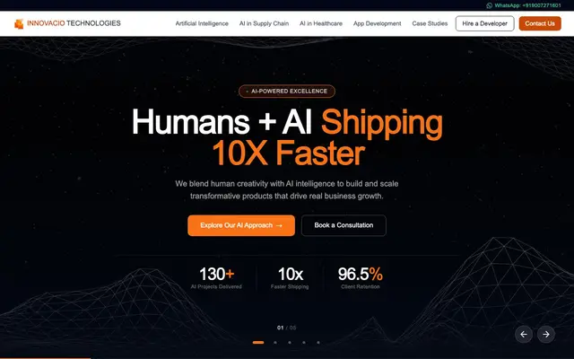 Innovacio Technologies website