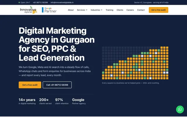 Innovative Digital Lab website