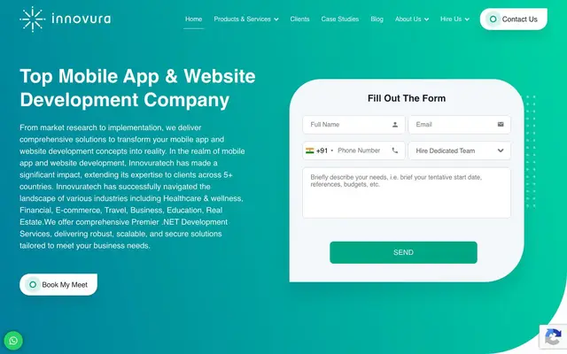 Innovura Technologies Private Limited website