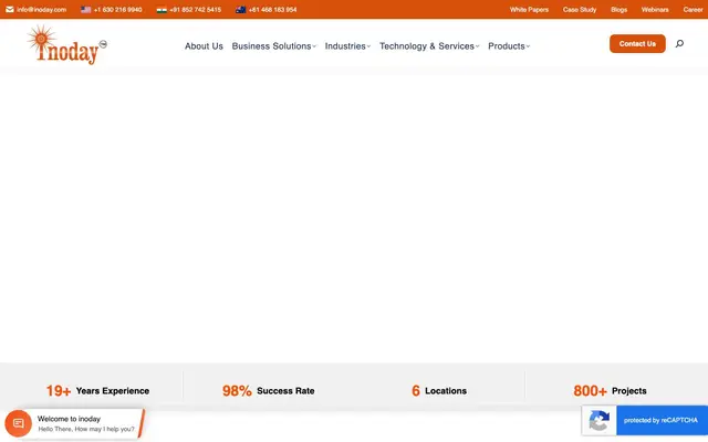 inoday Consultancy Services Pvt Ltd website