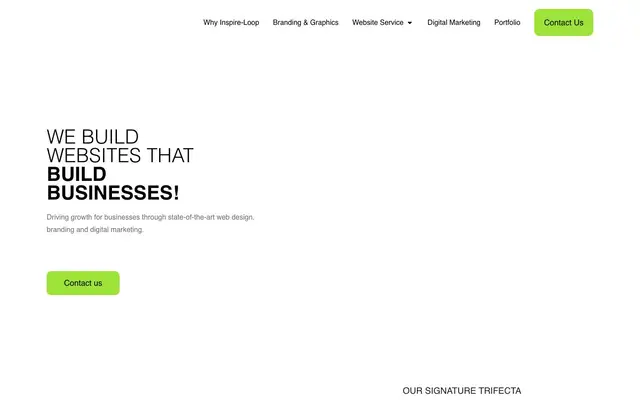 Inspire-Loop Technologies website