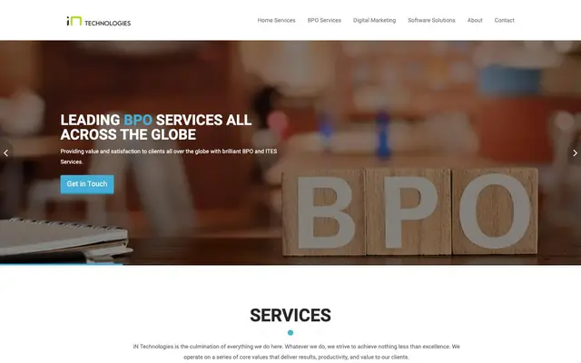 iN Technologies Private Limited website