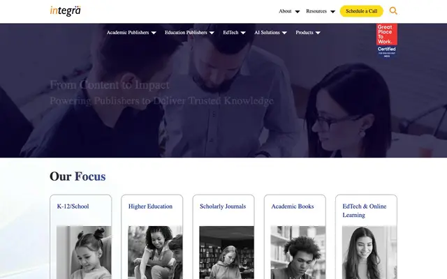 Integra Software Services Pvt. Ltd website