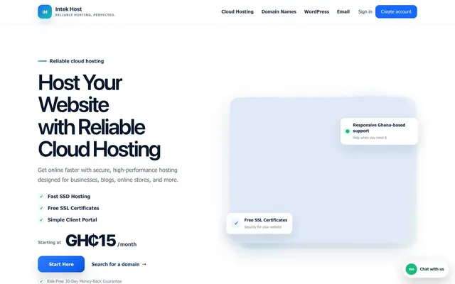Intek Multimedia Web Agency website