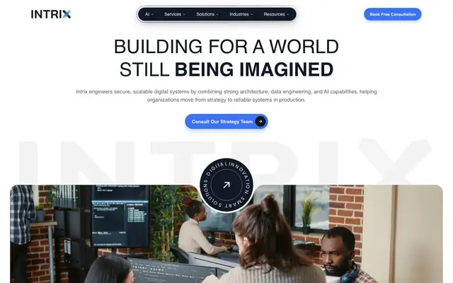 Intrix Solutions Private Limited website