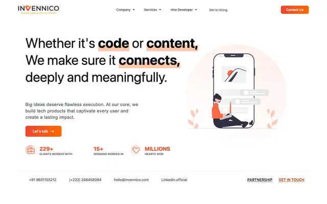 INVENNICO TECHNOLABS PVT LTD website