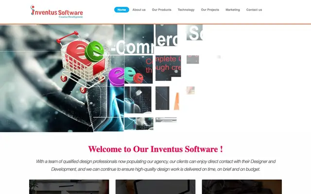 Inventus Software Pvt Ltd website