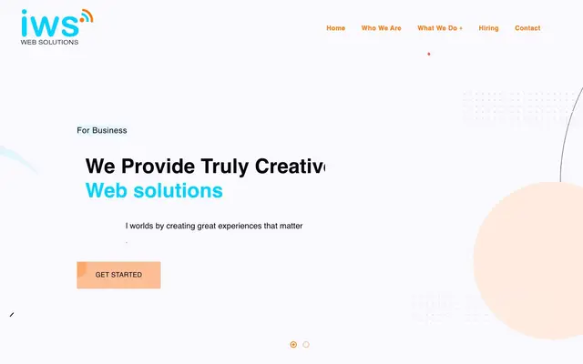 Invent Web Solutions website