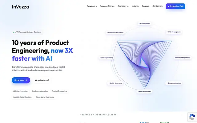 Invezza Technologies Pvt. Ltd. website