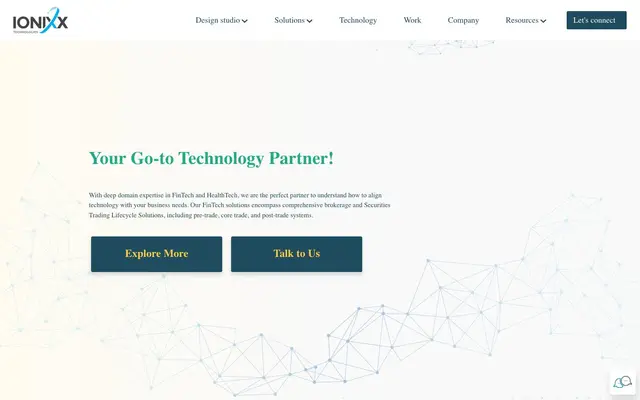 Ionixx Technologies Private Limited website