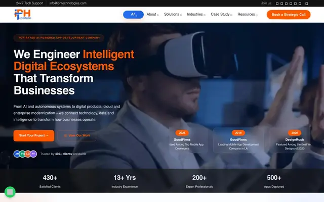 IPH Technologies website