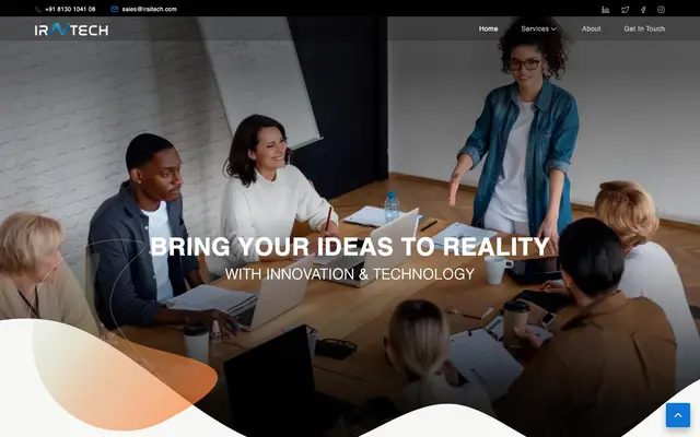 Iraitech website