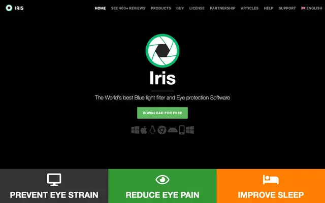 Iris Technologies EOOD website