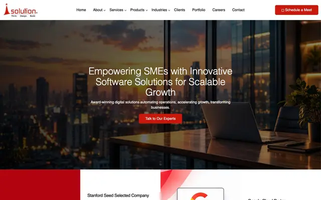 iSolution Microsystems Private Limited website