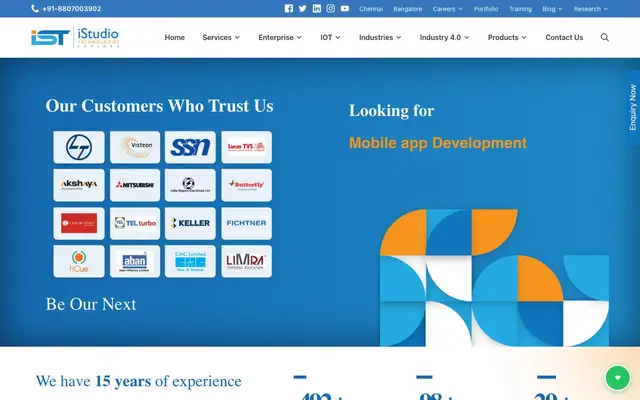 ISTUDIO TECHNOLOGIES website