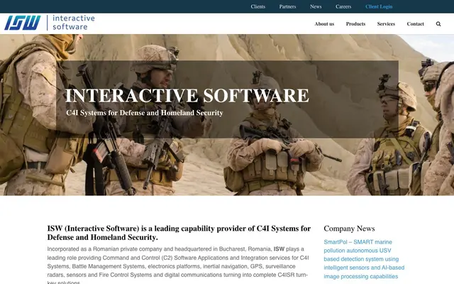 Interactive Software website