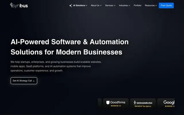 Isynbus Technologies Private Limited website