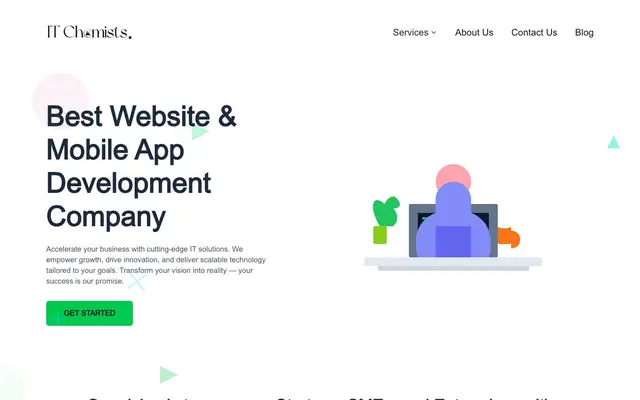 IT Chemists | Software Development | Mobile App Development | Web Development | Digital Marketing website