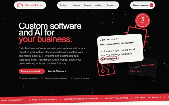 iTechnoSol Inc website