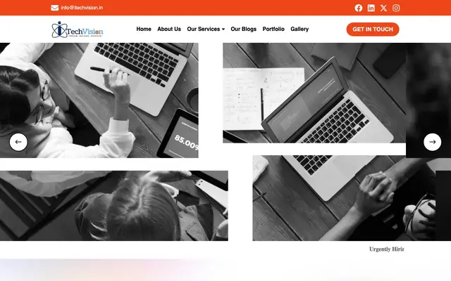 iTechVision website