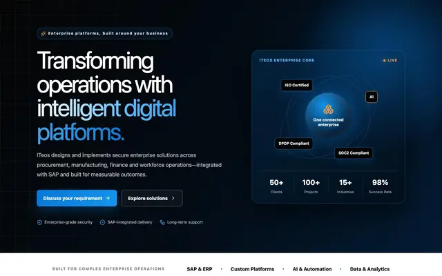 ITeos website