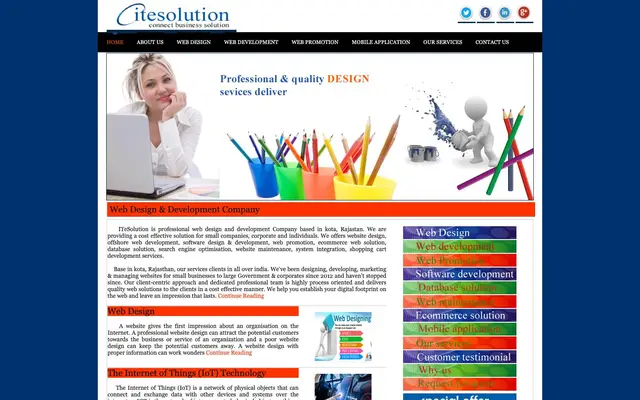 ITeSolution website