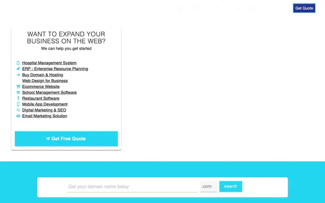 ITFormula1 IT Solutions Pvt. Ltd website