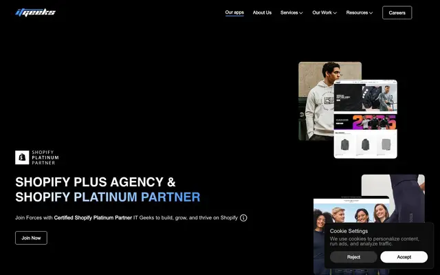 ITGeeks Technologies Pvt. Ltd. website