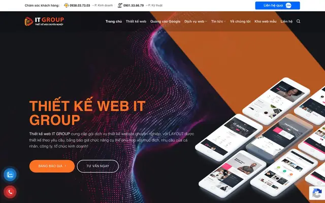 Thiết Kế Website IT GROUP Việt Nam website