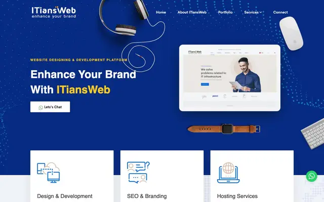 ITiansWeb website