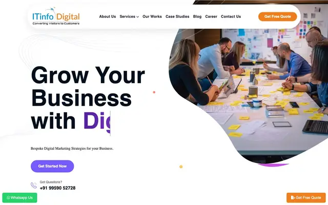 ITinfo Digital website