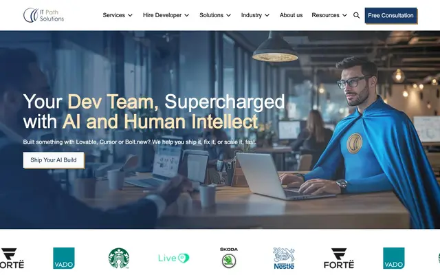 IT Path Solutions website