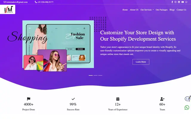 IT Site Makers website